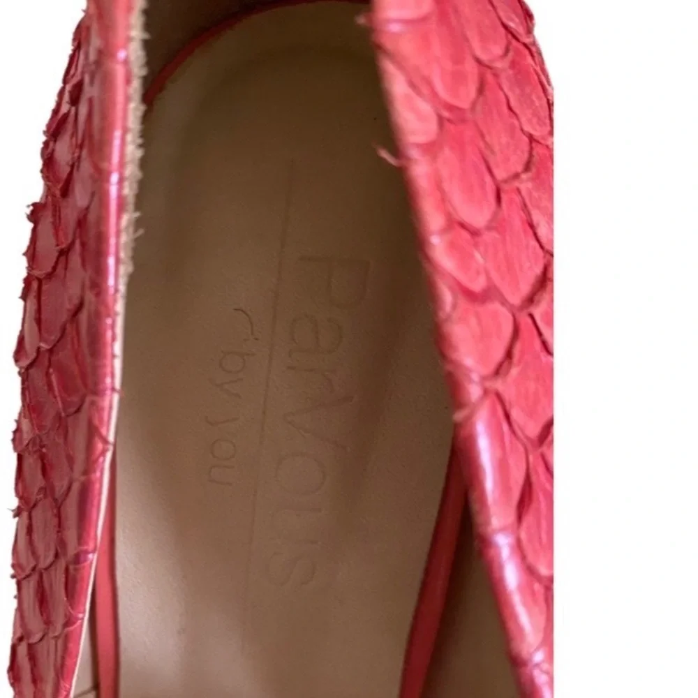 ParVous By You - Hand Made Shoes - Pink Leather - Stiletto Pumps Size 51/2 - 6 - Picture 17 of 17